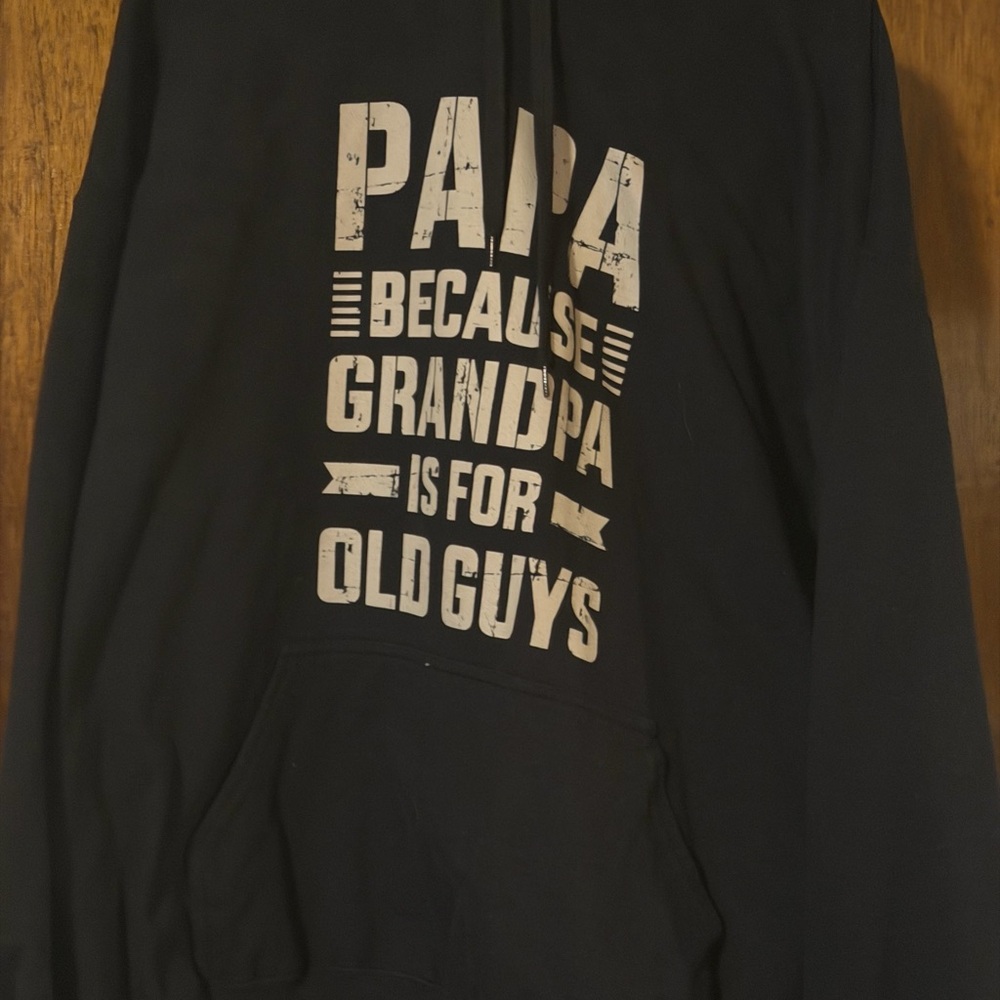 Gildan Black Graphic Hoodie